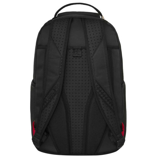 Sprayground Τσάντα πλάτης Shark Central Black Nylon Camo Embossed Shark DLXSR Backpack